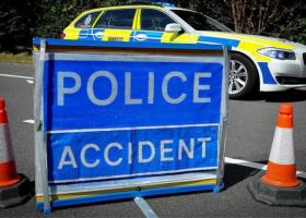 Wiltshire A-road crash sees car roll onto roof after striking stationary vehicle