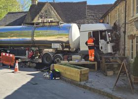 Pub gets green light for repairs after lorry crashes into building